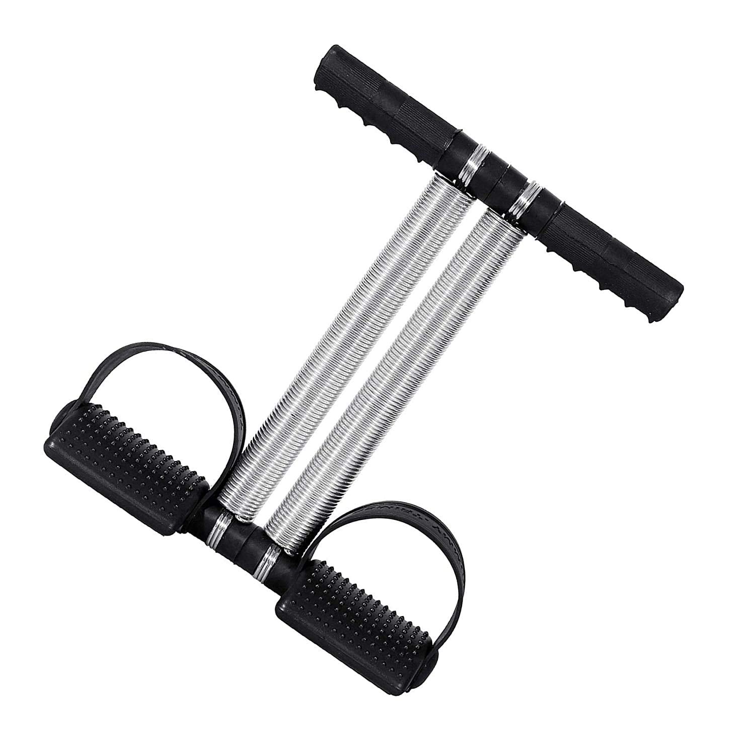 HAS Ab Roller & Double Toning Tube with Pushup Bar Combo , Full Body Workout Kit