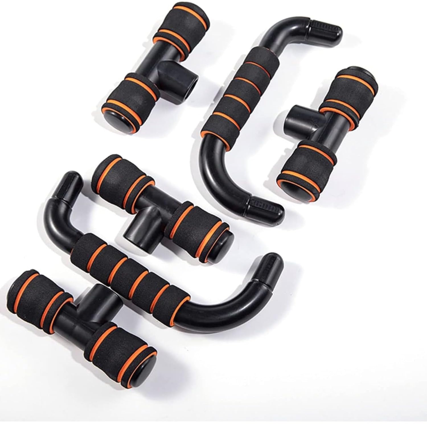 HAS Ab Roller & Double Toning Tube with Pushup Bar Combo , Full Body Workout Kit